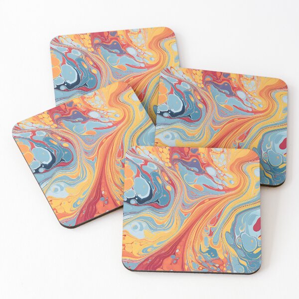 Item preview, Digital Marbling II: Exploring the Beauty of Marbled Art in the Digital World designed and sold by InsaneLEDP.