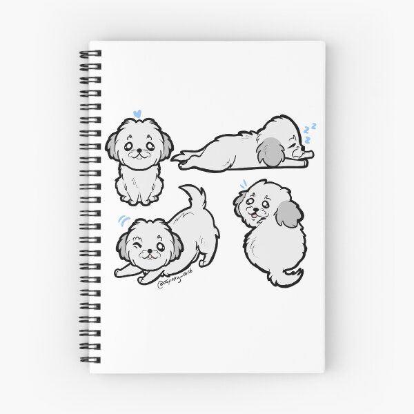 Item preview, Panda the Dog poses designed and sold by AllPandemonium.