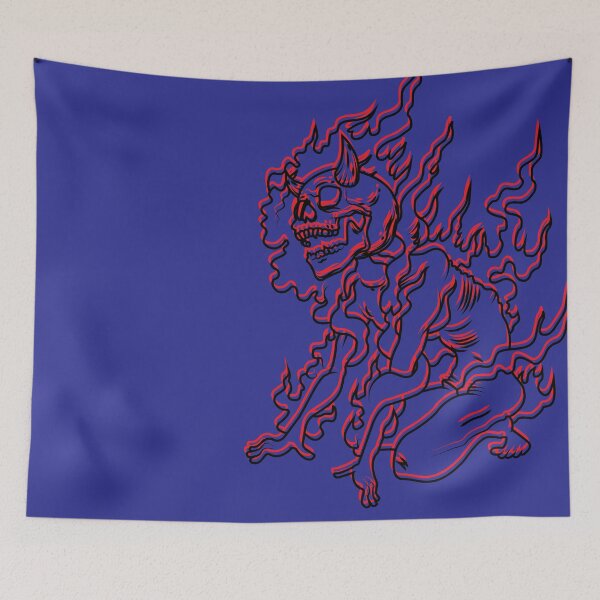 Item preview, I Am the God of Hellfire Pattern designed and sold by Gumless.