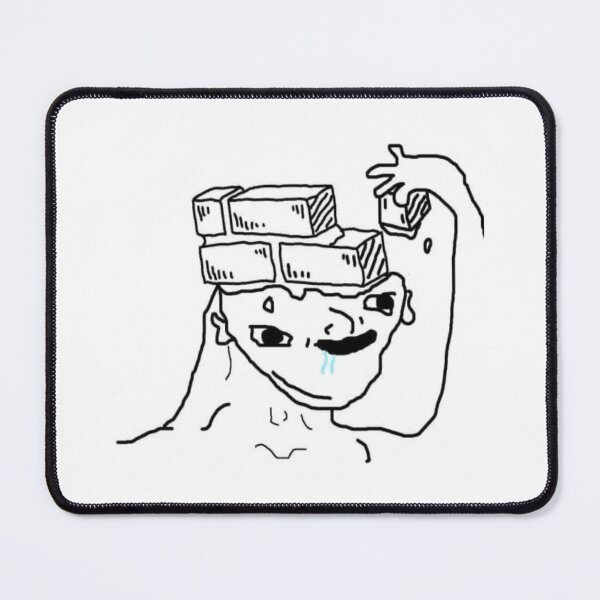 Item preview, Brainlet: Memetastic Sticker designed and sold by BeniSof.