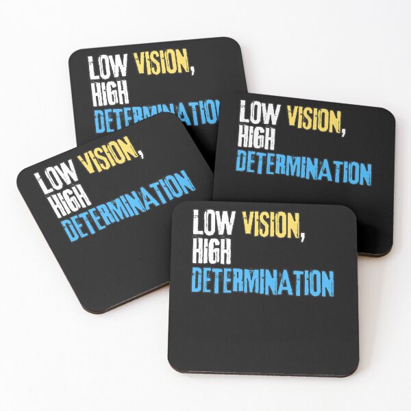 Item preview, Low Vision, High Determination – Disability Empowerment Shirt designed and sold by TeeeCrafted.