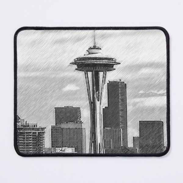 Item preview, Seattle Skyline Sketched designed and sold by KirtTisdale.
