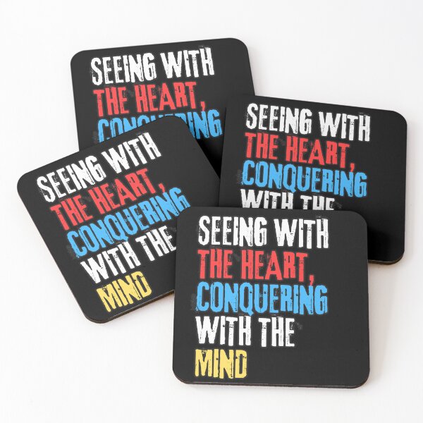 Item preview, Seeing with the Heart, Conquering with the Mind – Inspirational Shirt designed and sold by TeeeCrafted.
