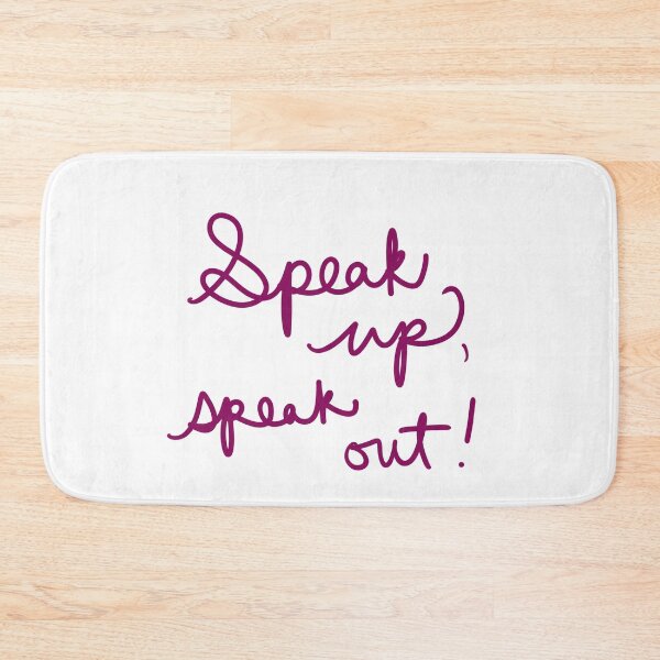 Item preview, Speak Up, Speak Out! designed and sold by abeink.
