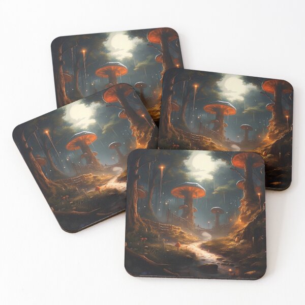 Item preview, Forest art, Nature Decor, Landscape artwork designed and sold by PlatinumOnyx.