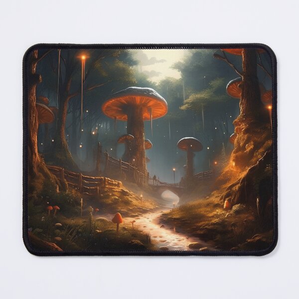 Item preview, Forest art, Nature Decor, Landscape artwork designed and sold by PlatinumOnyx.