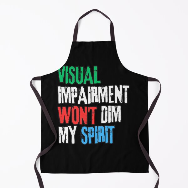 Item preview, Visual Impairment Won’t Dim My Spirit – Empowerment Shirt designed and sold by TeeeCrafted.
