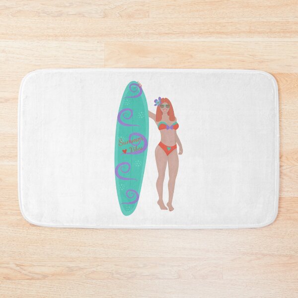Item preview, Redhead woman with a sailboard designed and sold by OM-lova.