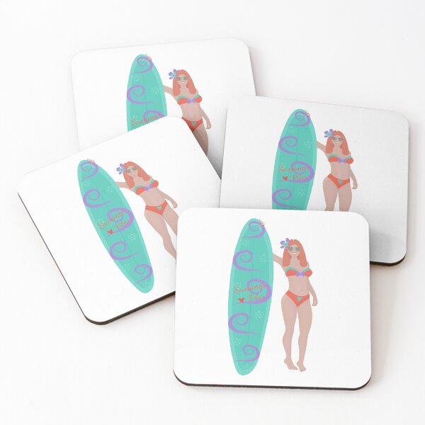 Item preview, Redhead woman with a sailboard designed and sold by OM-lova.