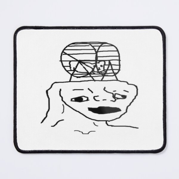 Item preview, Brainlet: Memetastic Sticker designed and sold by BeniSof.
