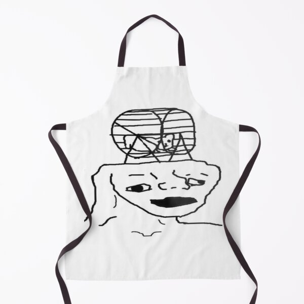 Item preview, Brainlet: Memetastic Sticker designed and sold by BeniSof.