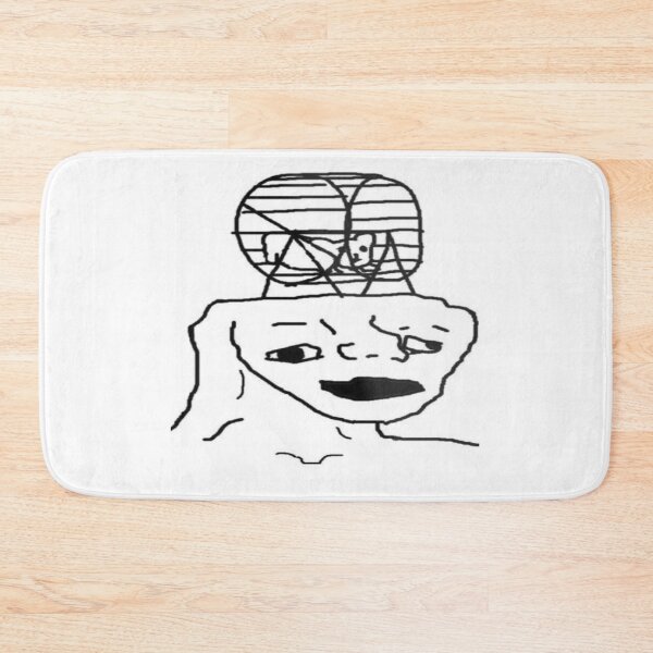 Item preview, Brainlet: Memetastic Sticker designed and sold by BeniSof.