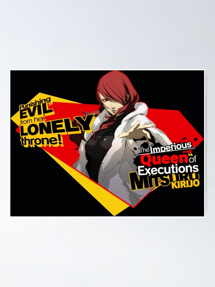 Persona 3 - Mitsuru Kirijo Sticker for Sale by cantinhonifty