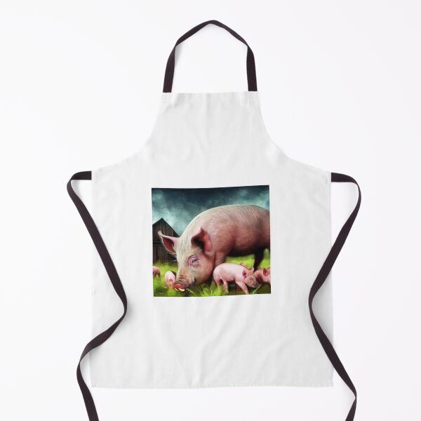 Item preview, Pig portrait designed and sold by Witty-Kids.