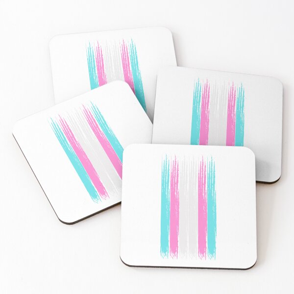 Item preview, Pride Collection - Transgender Pride Flag (Paint Streak/Vertical) designed and sold by T-WoodCreations.