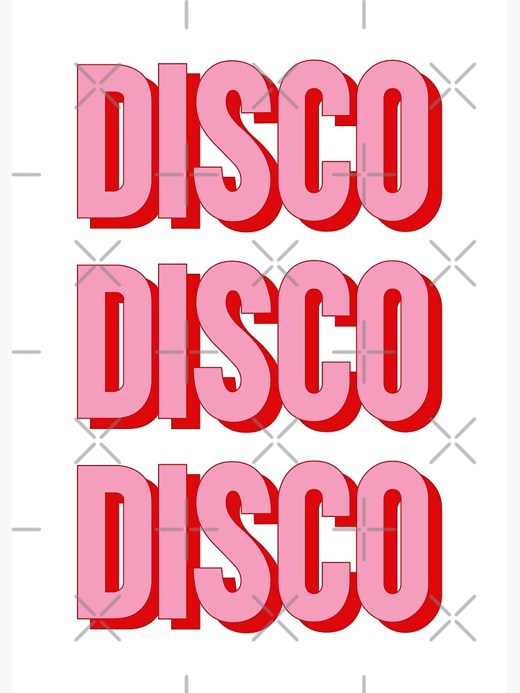 Pink Disco - Art Print