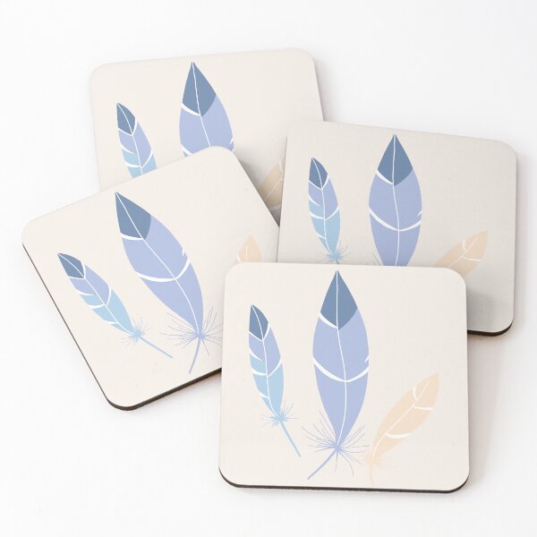Item preview, Pastel feathers  designed and sold by JakoRila.