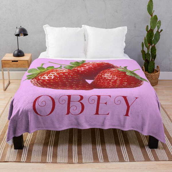 Item preview,  Obey the Strawberries designed and sold by WallGarden.