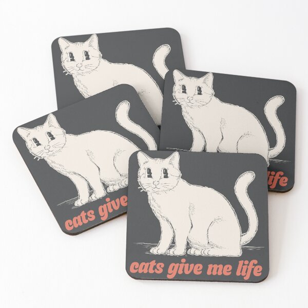 Item preview, Cats Give Me Life designed and sold by Jselz.