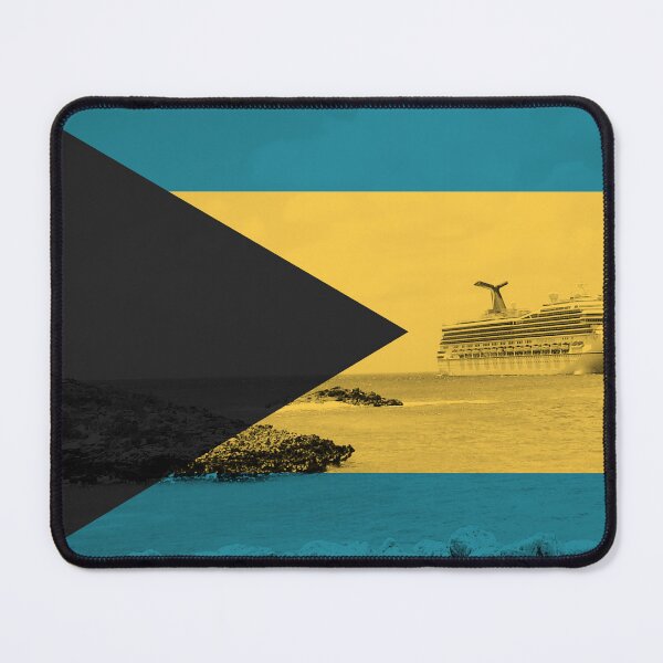 Item preview, Bahamas Flag: a Tropical Paradise! designed and sold by EclecticCharm.