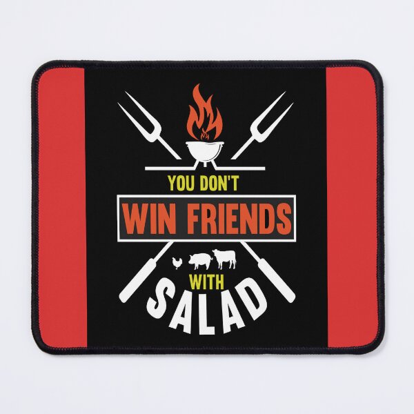 Item preview, You don't win friends with salad. designed and sold by mturns57.