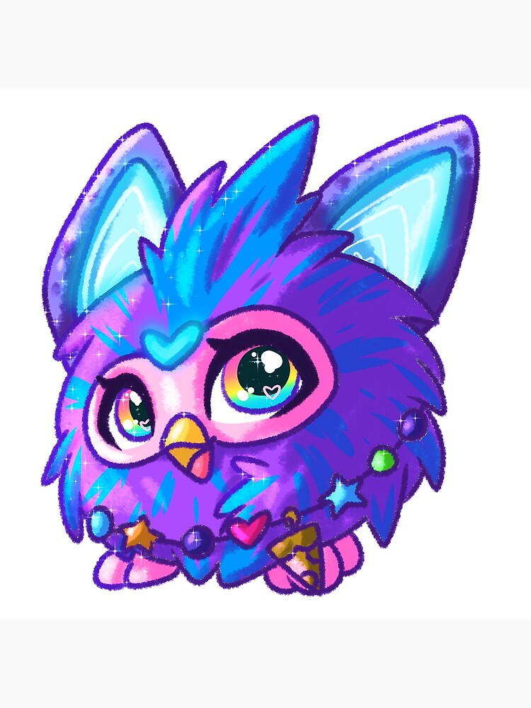 The New Furby 2023 - Purple | Greeting Card