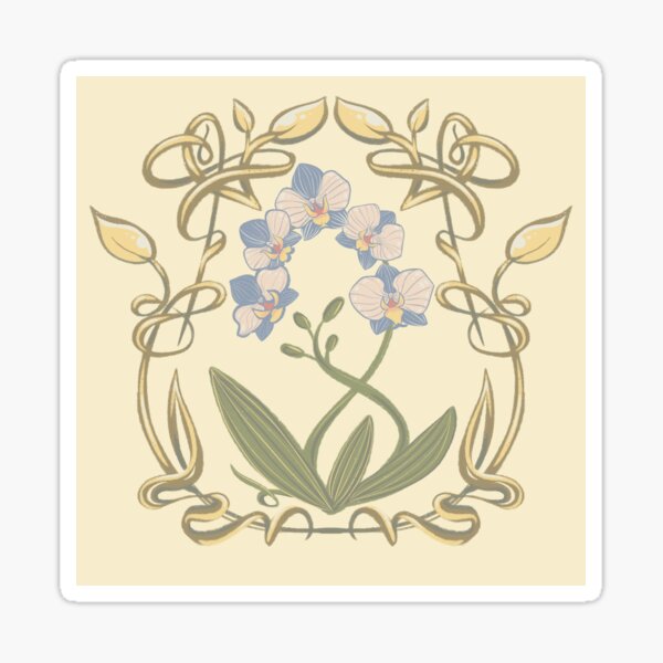 Original Orchid Sticker