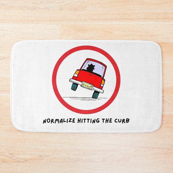 Item preview, Normalize Hitting The Curb I Say designed and sold by monteartist.