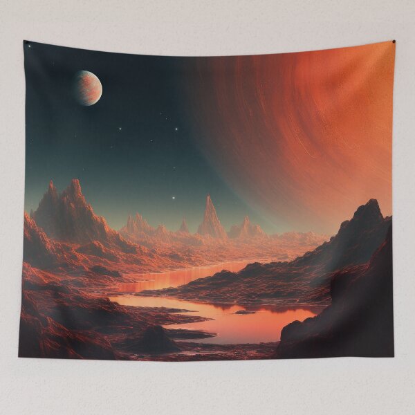 Item preview, Galactic Marvels: Unveiling the Planetary Wonders designed and sold by Mullet Monkey.