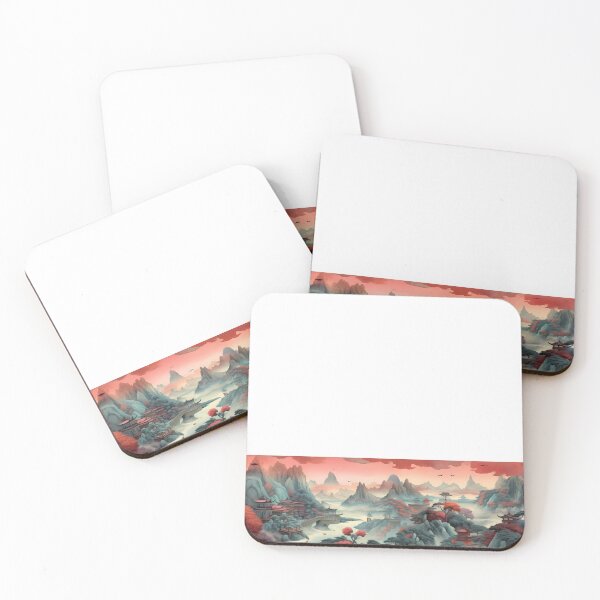 Item preview, Shan Shui - The Beauty of Mountains and Rivers designed and sold by MonoPrintables.