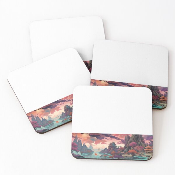 Item preview, Shan Shui - The Beauty of Mountains and Rivers designed and sold by MonoPrintables.