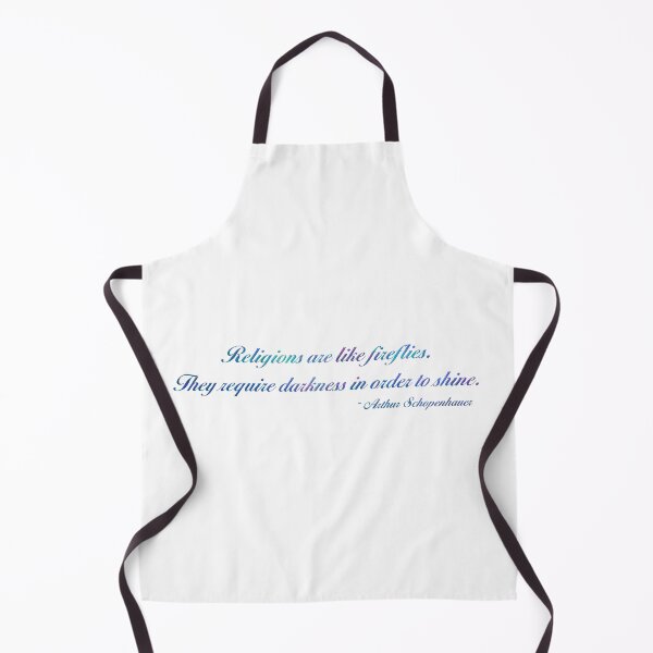 Item preview, "Religions are like fireflies..." quote - blue designed and sold by JadeRyder.