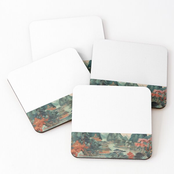 Item preview, Shan Shui - The Beauty of Mountains and Rivers designed and sold by MonoPrintables.