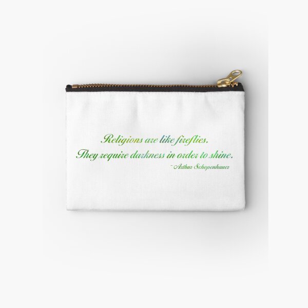 Item preview, "Religions are like fireflies..." quote - green designed and sold by JadeRyder.