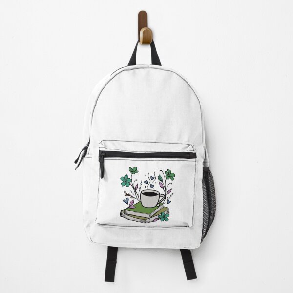 Item preview, Floral Books and Coffee designed and sold by CuteTattoo.