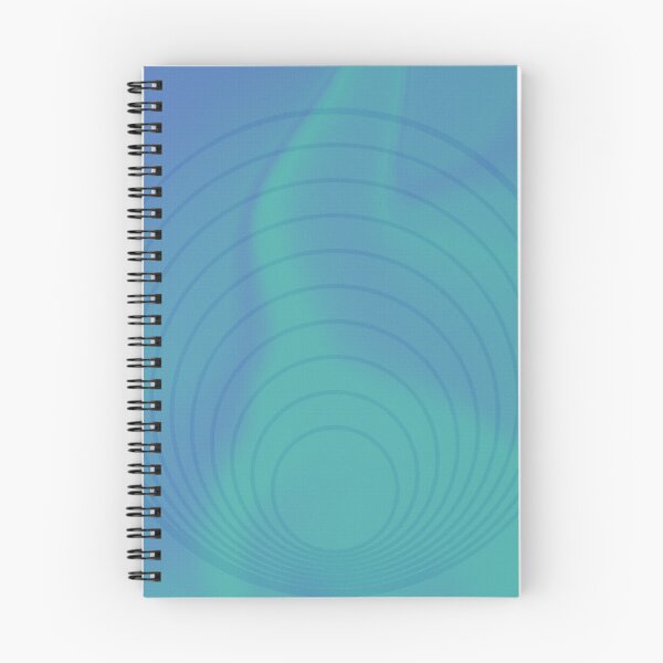 Item preview, spiral on a turquoise and blue background designed and sold by gredadesigns.