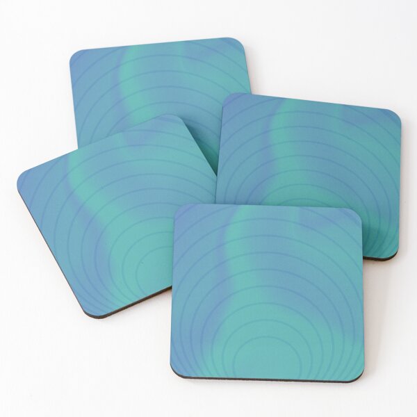 Item preview, spiral on a turquoise and blue background designed and sold by gredadesigns.
