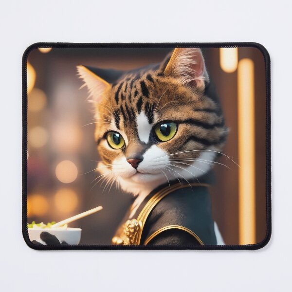 Item preview, Samurai Cat designed and sold by MonoPrintables.