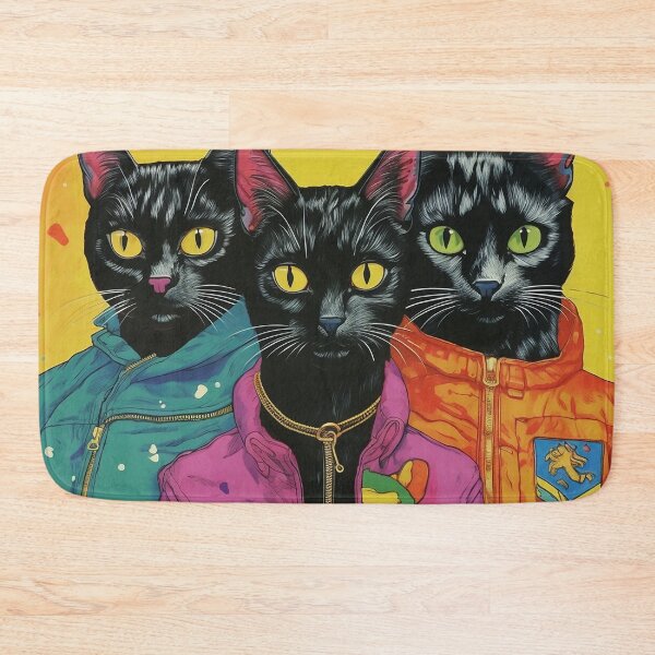 Item preview, 80s Stray Catz designed and sold by WallGarden.