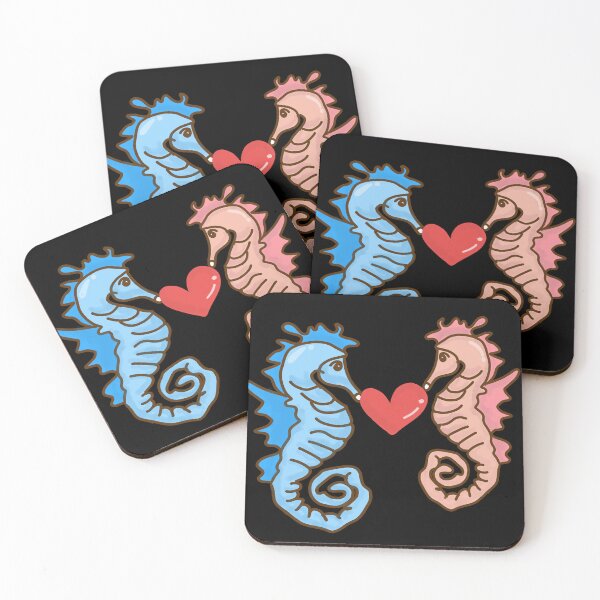Item preview, Sweet couple seahorses designed and sold by Kaewtaming.