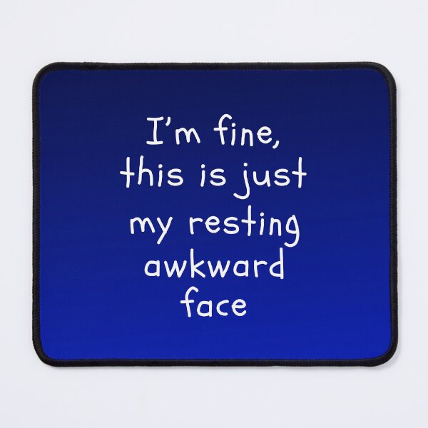 Item preview, resting awkward face designed and sold by Reflection of You.