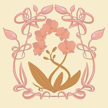 Artwork thumbnail, Pink Orchid by Xena Gurule