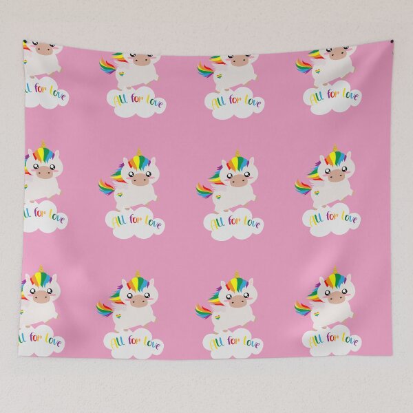 Item preview, cloud and cute unicorn Gay designed and sold by yessebel.