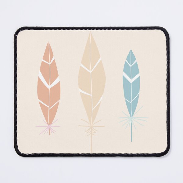 Item preview, Naive pastel feathers  designed and sold by JakoRila.