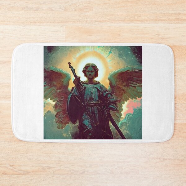 Item preview, Michael, the warrior archangel - painting designed and sold by Witty-Kids.