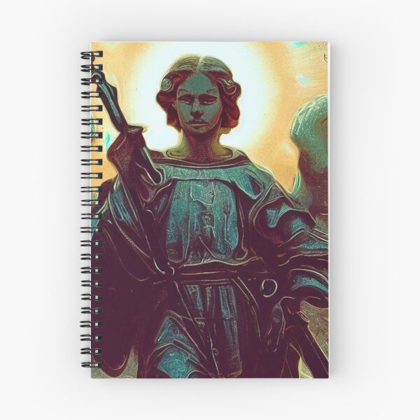 Item preview, Michael, the warrior archangel - painting designed and sold by Witty-Kids.