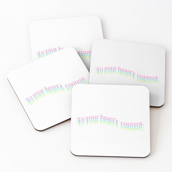 Item preview, To your heart’s content. designed and sold by TakaraYama.
