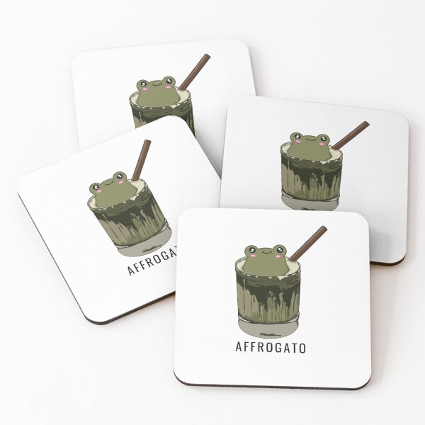 Item preview, Affrogato (White Background) designed and sold by octopuscafe.