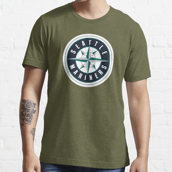 MLB Seattle Mariners Men's Tri-Blend Short Sleeve T-Shirt - S