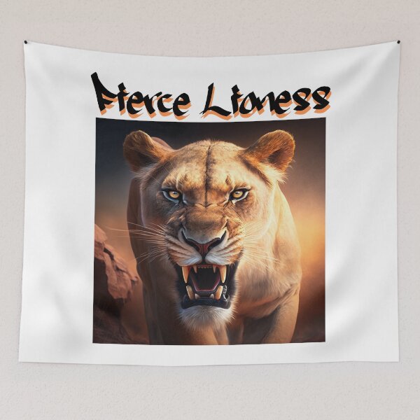 Item preview, Fierce Lioness designed and sold by Artbyminga.